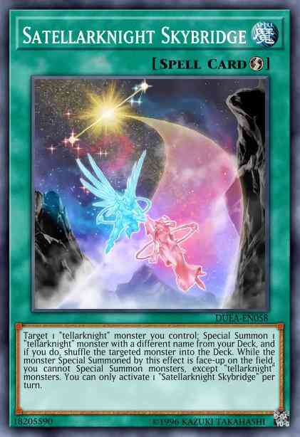 Satellarknight Skybridge - DUEA-EN058 - Rare - 1st Edition