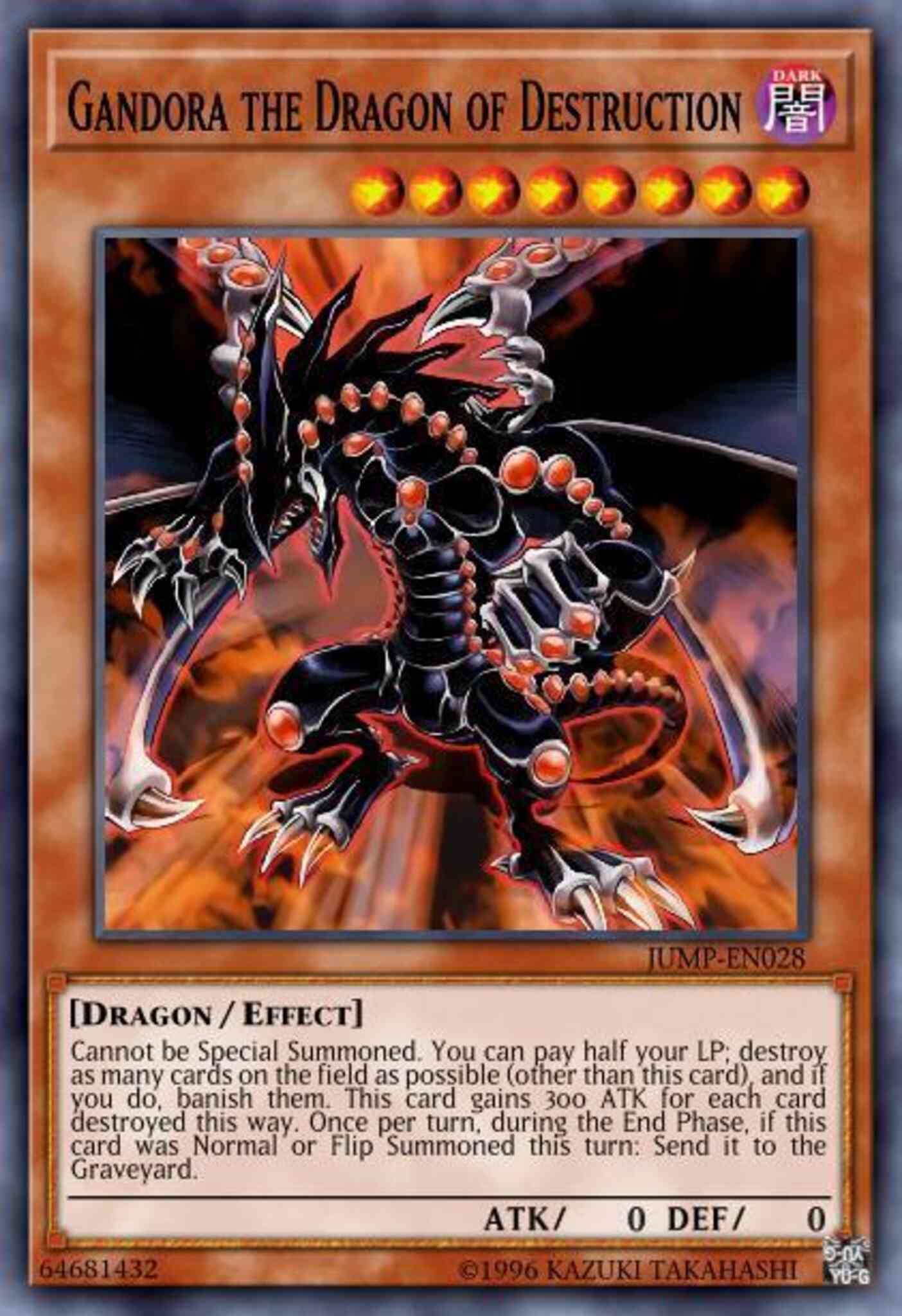 Gandora the Dragon of Destruction - JUMP-EN028 - Ultra Rare - Limited