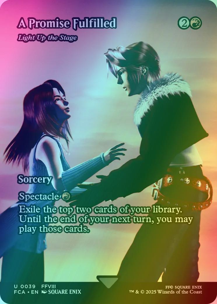 A Promise Fulfilled