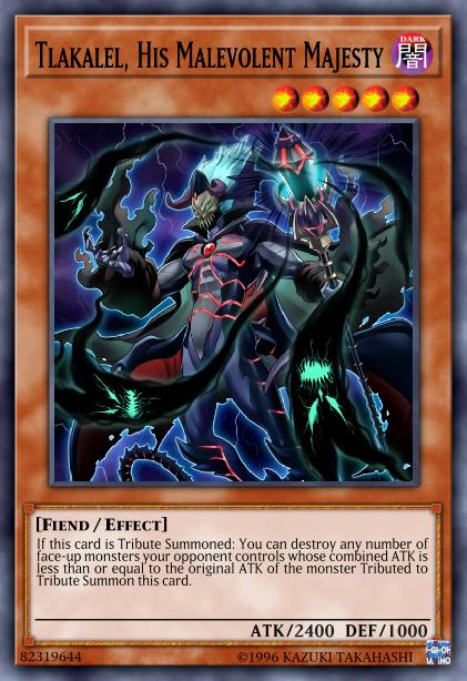 Tlakalel, His Malevolent Majesty - RIRA-ENSP1 - Ultra Rare - Limited
