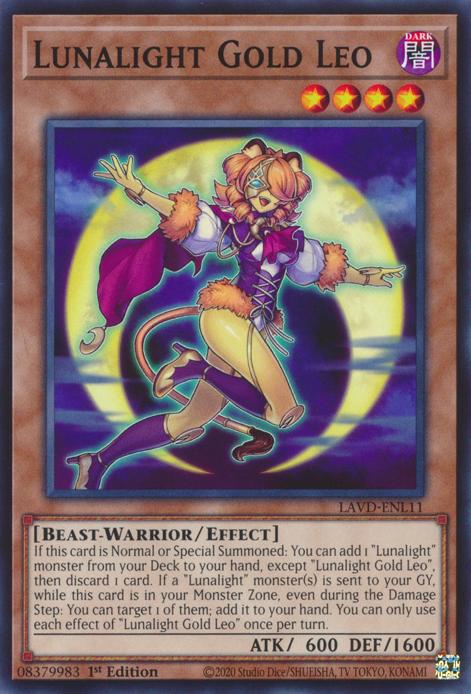 Lunalight Gold Leo - LAVD-ENL11 - Common - 1st Edition