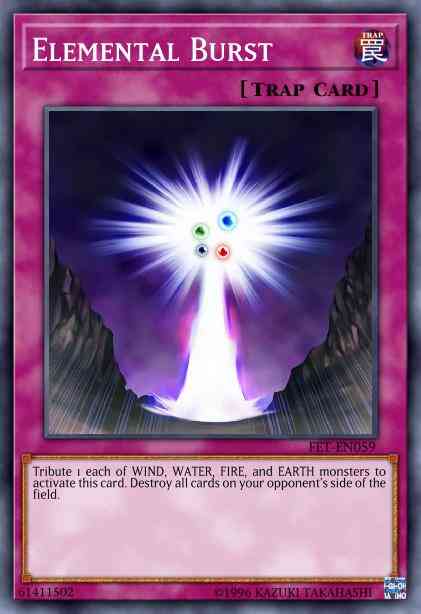 Elemental Burst - DR3-EN179 - Common - Unlimited