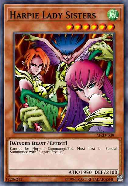Harpie Lady Sisters - RP01-EN026 - Rare - Unlimited