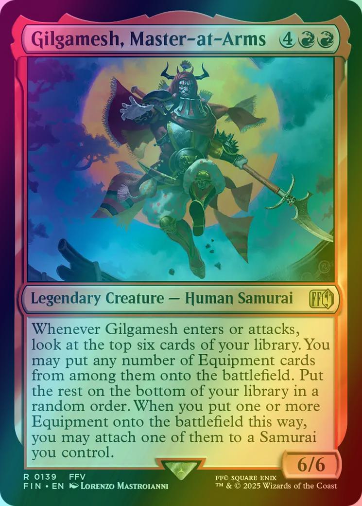 Gilgamesh, Master-at-Arms [139] [FINAL FANTASY] [Foil] – Face to Face Games