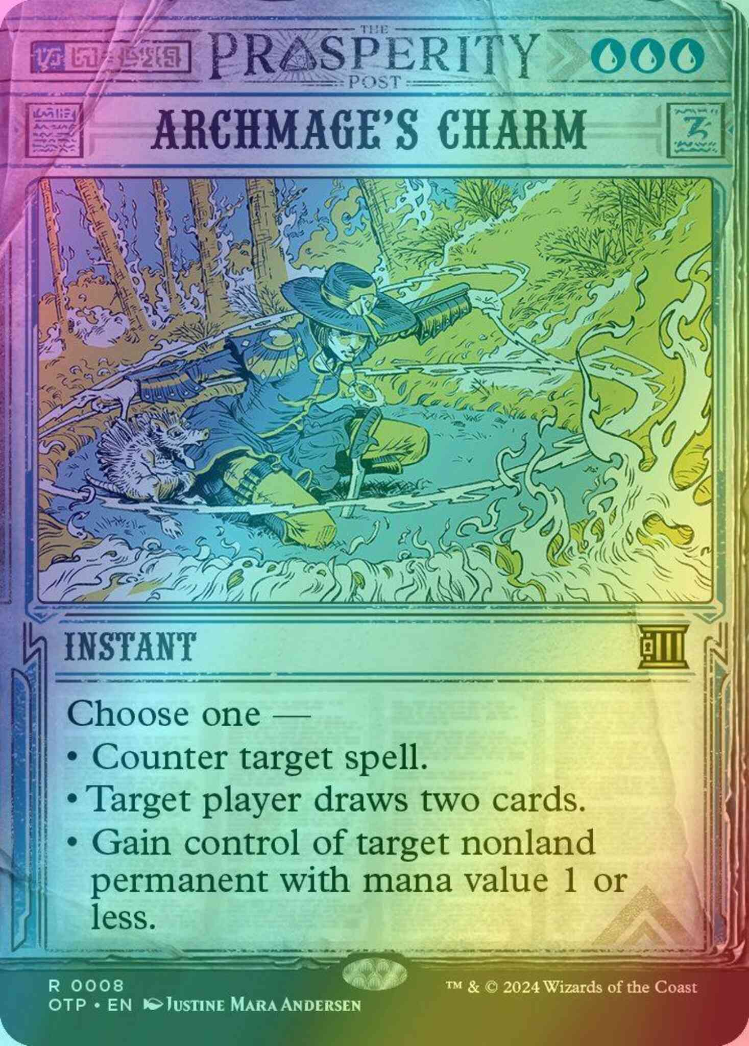 Archmage's Charm [8] [Breaking News Showcase] [Breaking News] [Foil] – Face  to Face Games