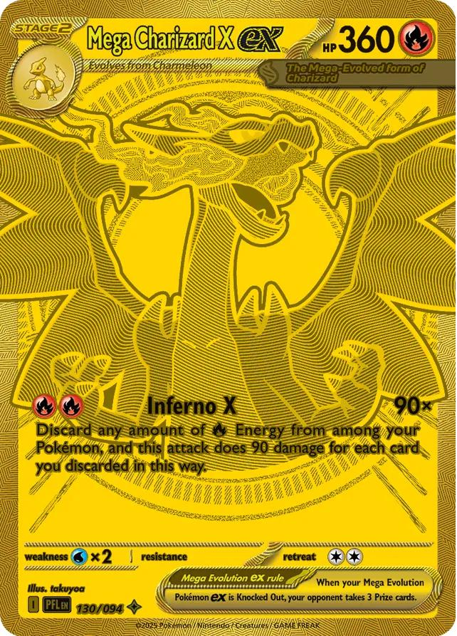 Mega Charizard X ex - 130/094
