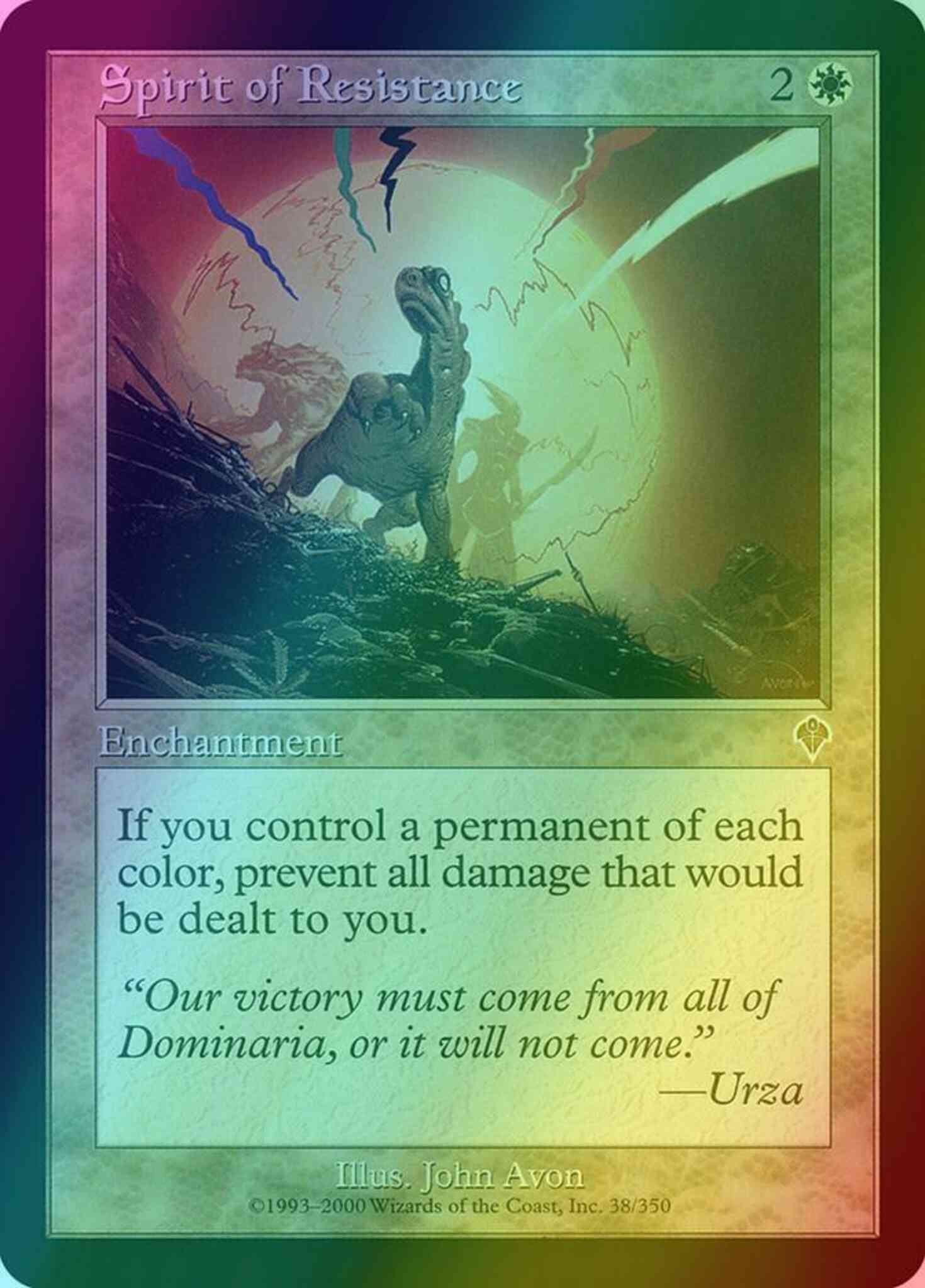 Spirit of Resistance [38] [Invasion] [Foil] – Face to Face Games