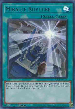 Miracle Rupture - Silver - BLC1-EN025 - Ultra Rare - 1st Edition