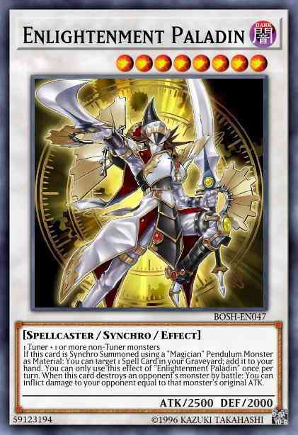 Enlightenment Paladin - BOSH-EN047 - Ultra Rare - 1st Edition