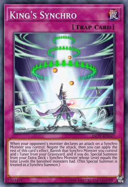 King's Synchro - INOV-EN067 - Super Rare - Unlimited