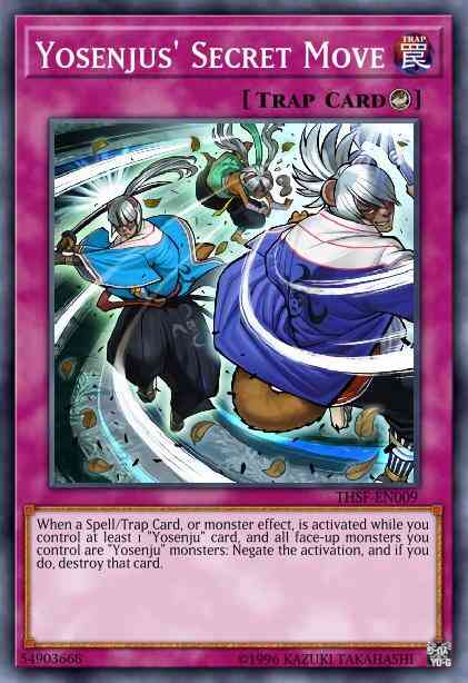 Yosenjus' Secret Move - THSF-EN009 - Super Rare - Unlimited
