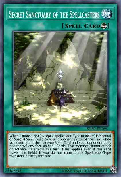 Secret Sanctuary of the Spellcasters - SHSP-EN095 - Rare - Unlimited