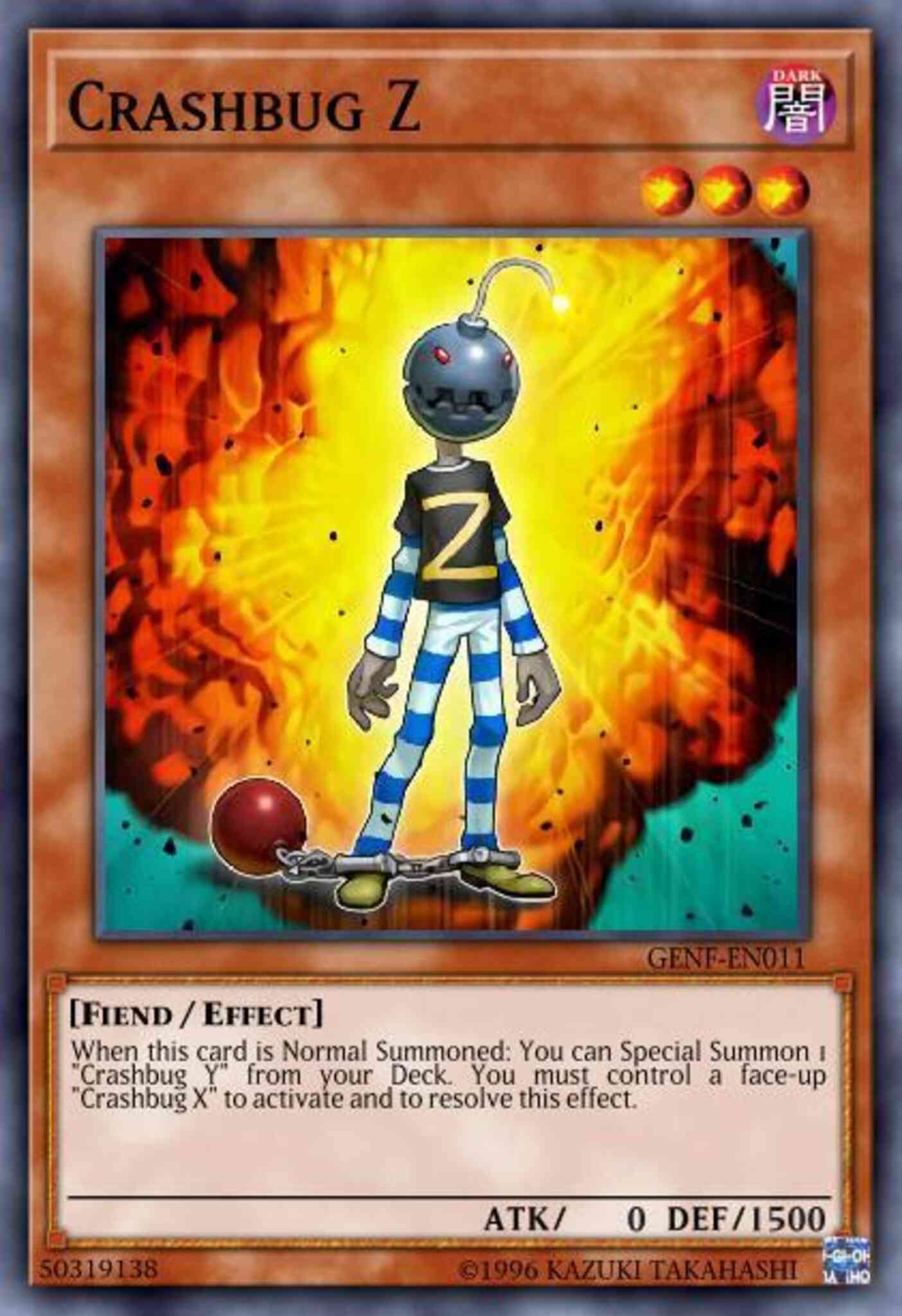 Crashbug Z - GENF-EN011 - Common - 1st Edition