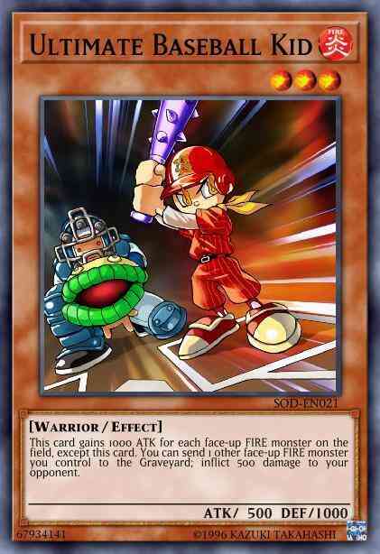 Ultimate Baseball Kid (Red) - DL15-EN003 - Rare - Unlimited