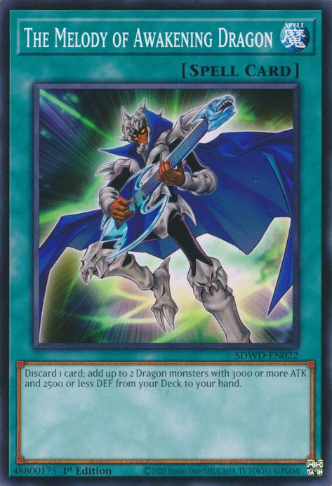 The Melody of Awakening Dragon - SDWD-EN022 - Common - 1st Edition
