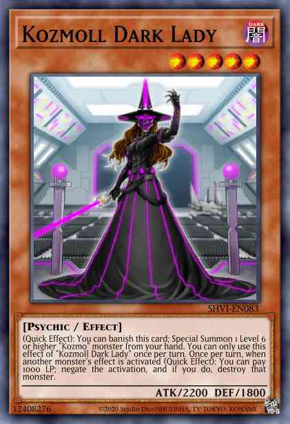 Kozmoll Dark Lady - SHVI-EN083 - Secret Rare - 1st Edition