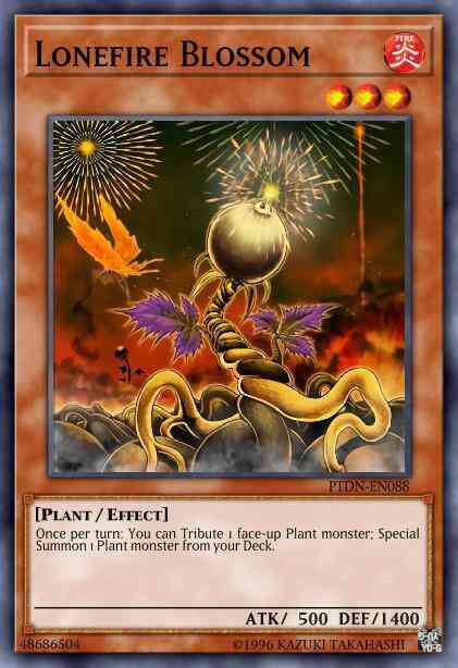 Lonefire Blossom - MYFI-EN042 - Super Rare - 1st Edition