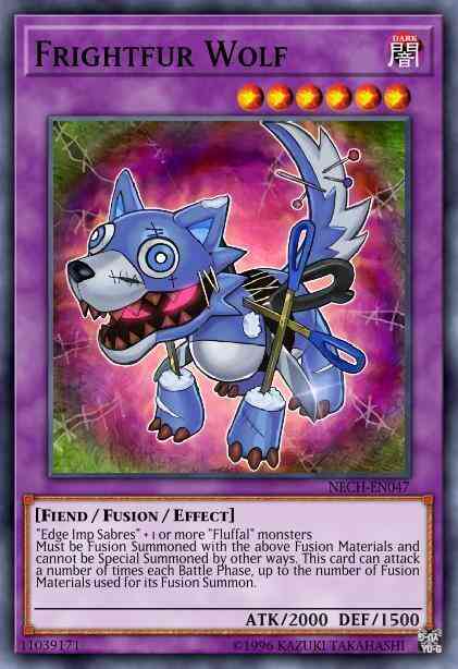 Frightfur Wolf - FUEN-EN021 - Super Rare - 1st Edition