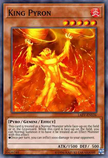 King Pyron - TAEV-EN026 - Common - Unlimited