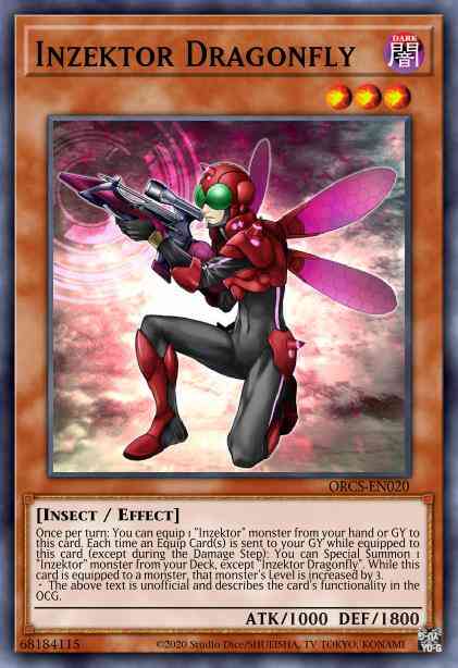 Inzektor Dragonfly - ORCS-EN020 - Rare - Unlimited