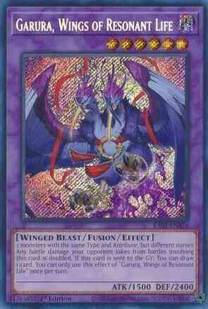 Garura, Wings of Resonant Life - RA02-EN024 - Secret Rare - 1st Edition