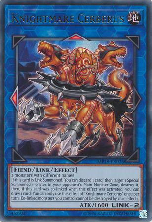 Knightmare Cerberus - MP19-EN026 - Ultra Rare - Unlimited