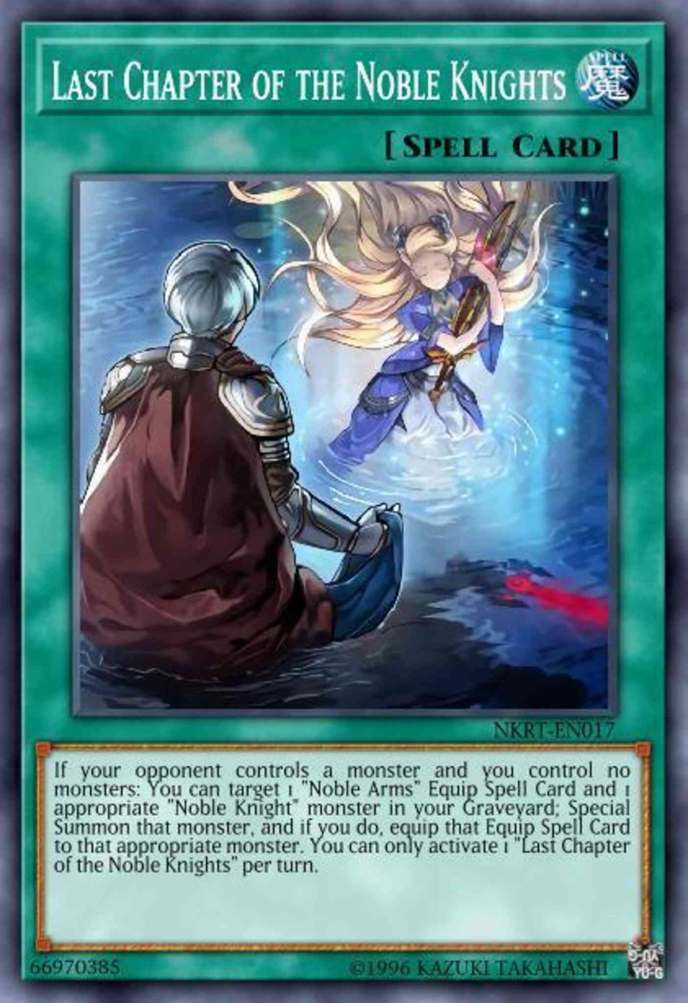 Last Chapter of the Noble Knights - NKRT-EN017 - Platinum Rare - Limited