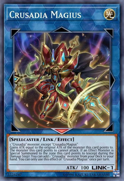 Crusadia Magius - CYHO-EN042 - Super Rare - Unlimited