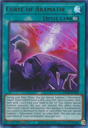 Curse of Aramatir - BLMR-EN099 - Ultra Rare - 1st Edition