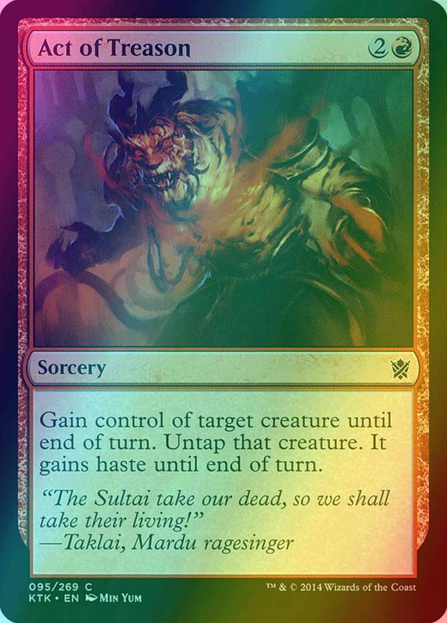 mtg cards like act of treason Act of Treason [95] [Khans Of Tarkir] [Foil] – Face to Face Games