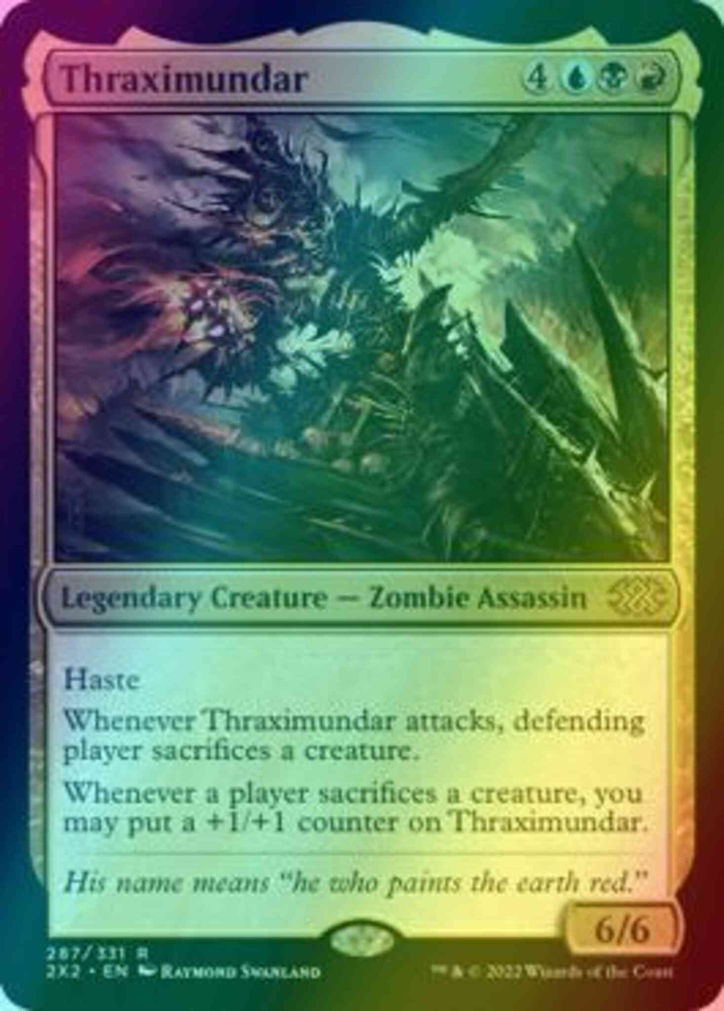 mtg thraximundar commander deck EDH Deck 100 Magic Cards Custom Deck Sacrifice Grixis This is of Mythic Rare rarity Thraximundar - #1 Ultimate MTG