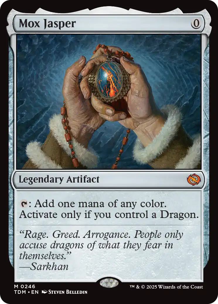 Mox Jasper [246] [Tarkir: Dragonstorm] [Non-Foil] – Face to Face Games