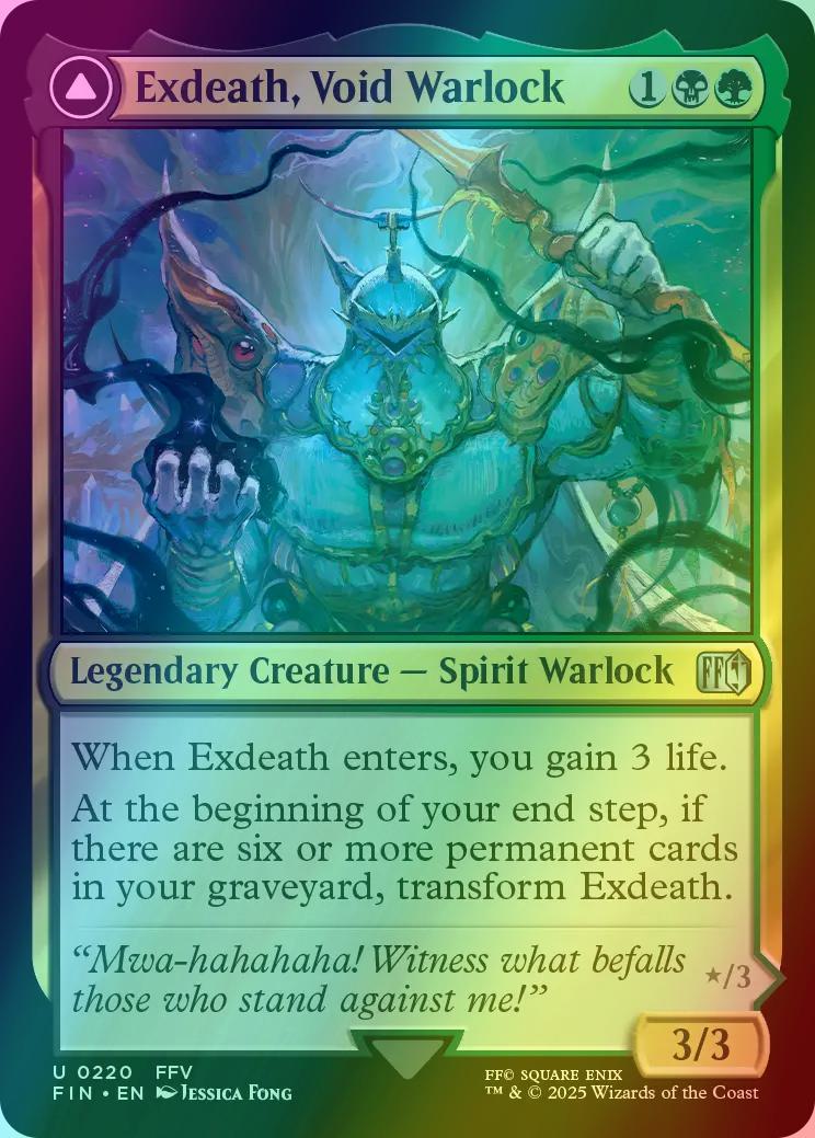 Exdeath, Void Warlock // Neo Exdeath, Dimension's End [220] [FINAL