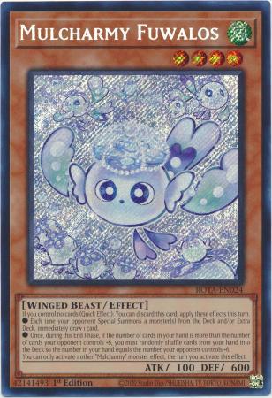 Mulcharmy Fuwalos - ROTA-EN024 - Secret Rare - 1st Edition