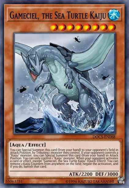 Gameciel, the Sea Turtle Kaiju - MP16-EN164 - Rare - Unlimited