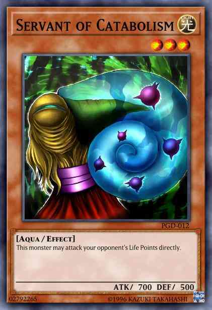 Servant of Catabolism - PGD-012 - Common - 1st Edition