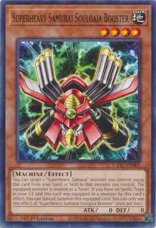 Superheavy Samurai Soulgaia Booster - CYAC-EN005 - Common - 1st Edition