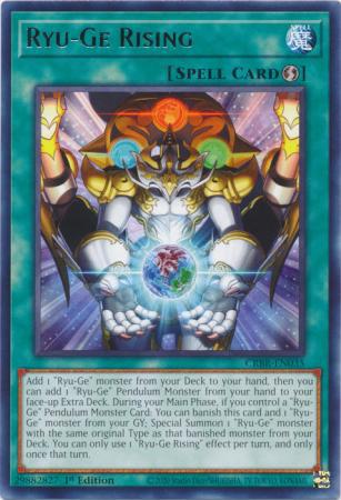 Ryu-Ge Rising - CRBR-EN035 - Rare - 1st Edition