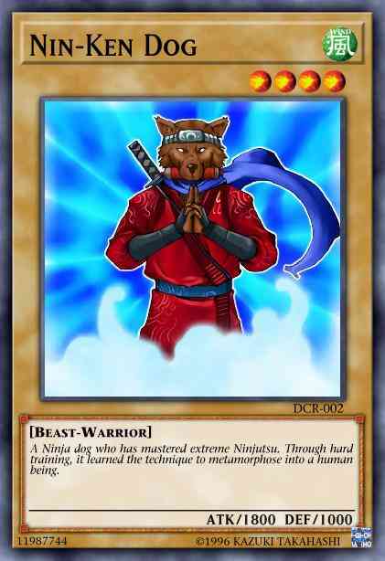 Nin-Ken Dog - DR1-EN164 - Common - Unlimited