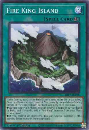 Fire King Island - SR14-EN048 - Common - 1st Edition