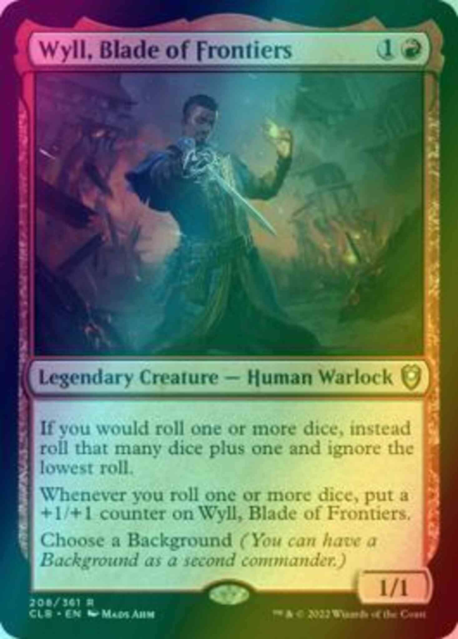 Wyll, Blade of Frontiers [208] [Commander Legends: Battle for Baldur's  Gate] [Foil] – Face to Face Games