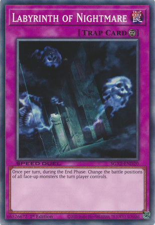 Labyrinth of Nightmare - SGX2-END20 - Common - 1st Edition