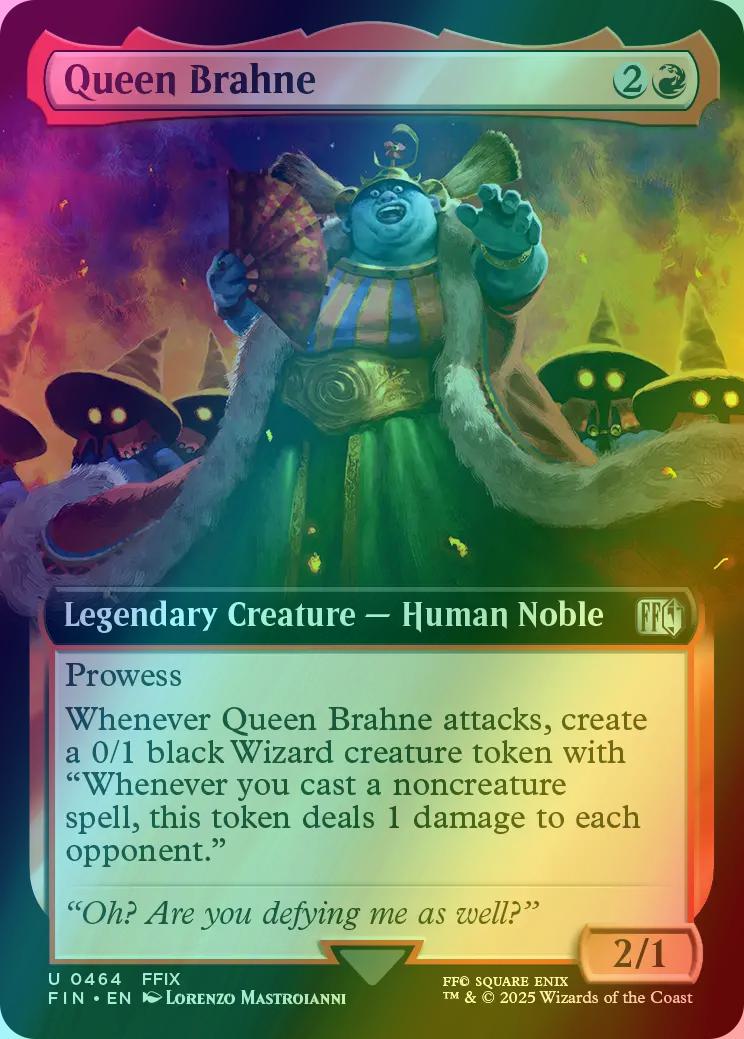 mtg final fantasy queen brahne Queen Brahne [464] [Extended Art] [FINAL FANTASY] [Foil] – Face to Face  Games