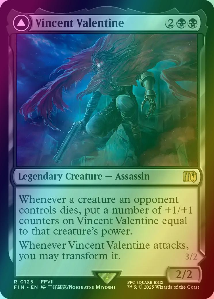 Vincent Valentine // Galian Beast [125] [FINAL FANTASY] [Foil] – Face to  Face Games
