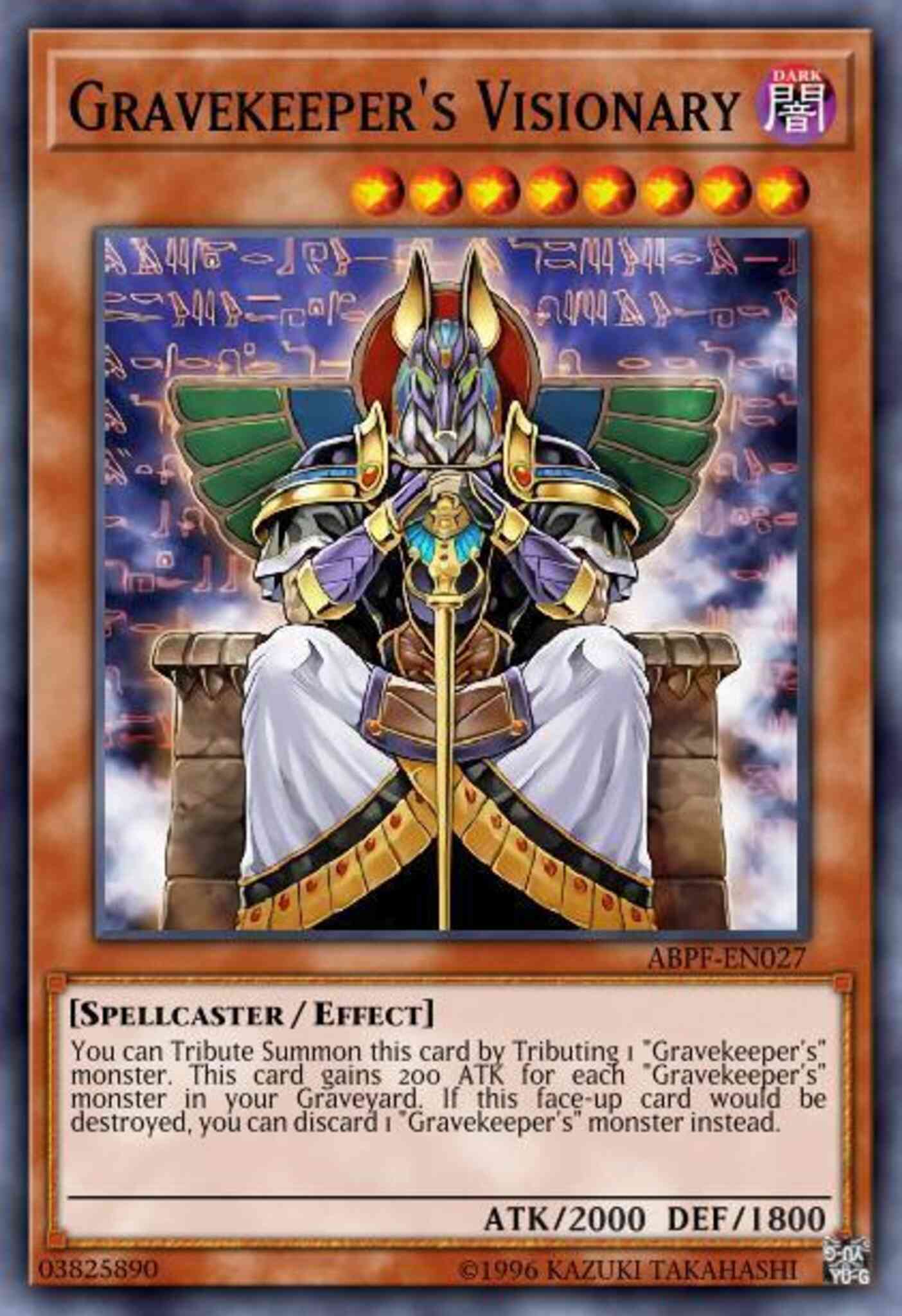 Gravekeeper's Visionary - SDMA-EN018 - Common - 1st Edition
