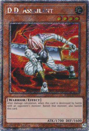 D.D. Assailant - RA03-EN141 - Platinum Secret Rare - 1st Edition