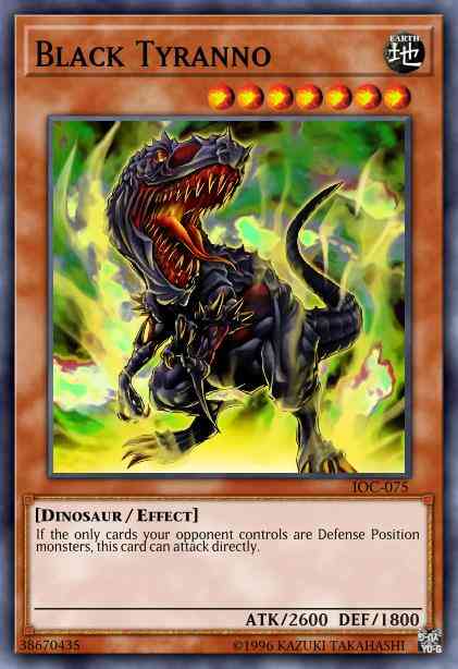 Black Tyranno - SD09-EN008 - Common - 1st Edition