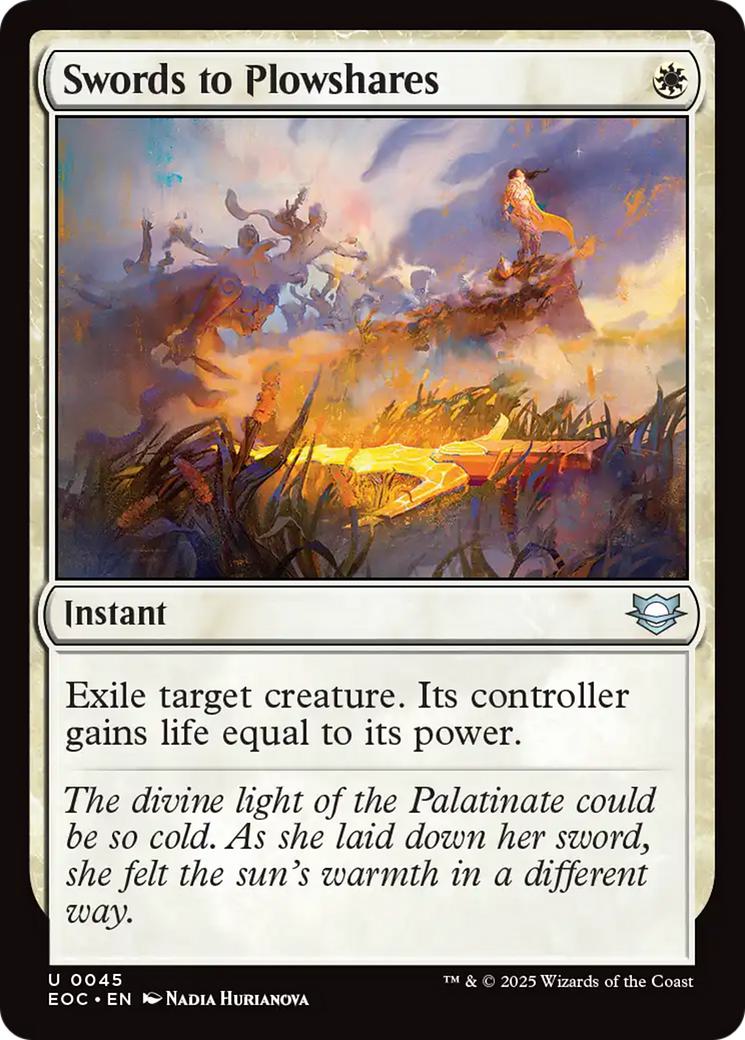 Swords to Plowshares [45] [Edge of Eternities: Commander] [Non