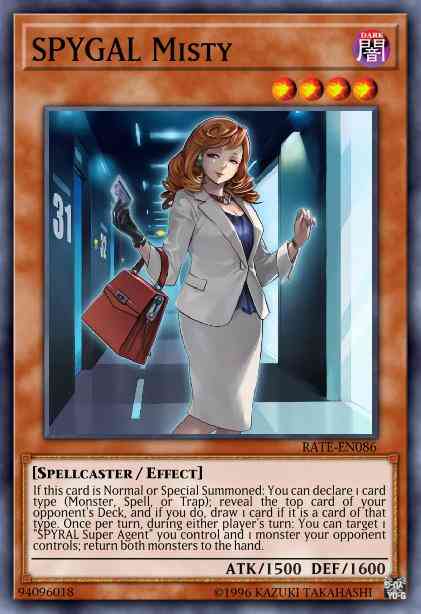 SPYGAL Misty - RATE-EN086 - Ultra Rare - 1st Edition