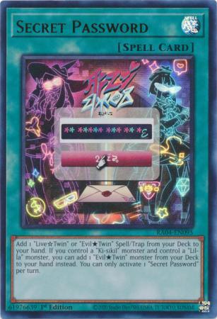 Secret Password - RA04-EN095 - Ultra Rare - 1st Edition